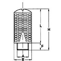 Line 391 Silenziatori Silencers 391.0 Silenziatore SCT SBE silencer CODICE-CODE A N F L H CH Bag Qty 391.0.M5 M5 4 4 9 17 8 10 391.