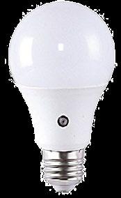 Lampadina A60 E27 con sensore 9W VT-2016 4459-2700K Bianco Caldo 4460-4500K Bianco Naturale 4461-6000K Bianco Freddo