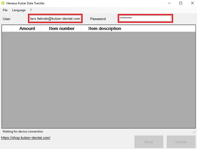 ORDINAZIONE DA WEBSHOP (CON SCANNER BARCODE) V. Scansione dei barcode (codici a barre) 1.