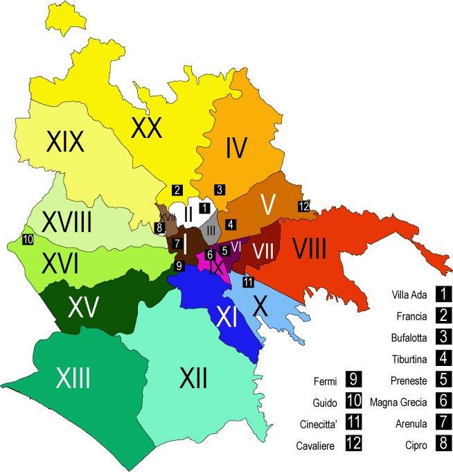 regionale di Qualitá dell Aria. Il numero di postazioni per provincia é: Comune di Roma - N.