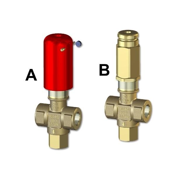 29 VS 350 VALVOLE Pressione max (bar) 350 Pressione di taratura max (bar) 390 Portata max (l/min) 25 ottone