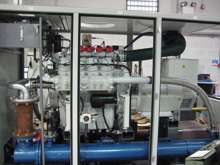 Wellness Town L impianto di Cogenerazione Installazione di un motore da 150 kw elettrici Messa a norma Cabina Enel secondo la normativa CEI 016.