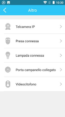 dell applicazione tramite l utilizzo di un cavo di rete. Una volta associata sarà possibile selezionare una rete Wireless. 1.