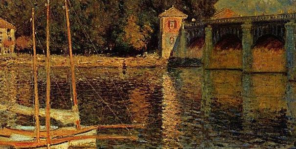 COPERTINA Claude Monet, Il ponte di Argenteuil,