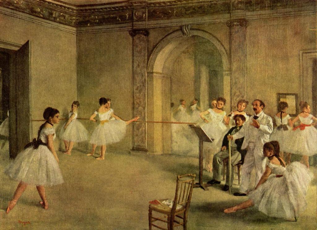 APPROFONDIMENTI Edgar Degas, Il foyer della danza,