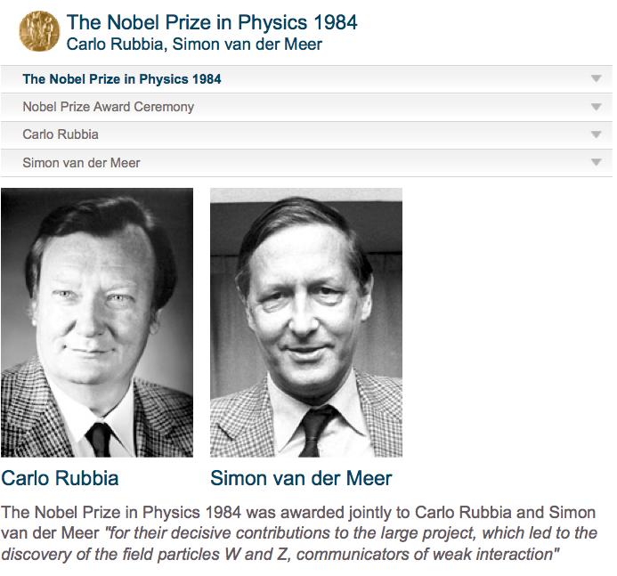 Premio Nobel 1984 Articolo 12.