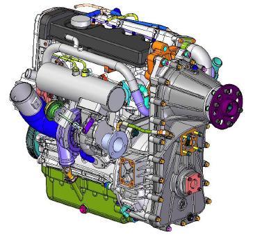 SCELTA DEI COMPONENTI DA UTILIZZARE NEI TEST (MOTORE) I motori utilizzati non sono oggetto dei test, ma considerando che il Type Certificate da ottenere riguarda il motore 8 V, verranno utilizzati