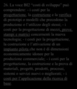 gennaio 2015 dicembre 2016 OIC 24 gennaio 2015 / dicembre 2016 SVILUPPO 26.