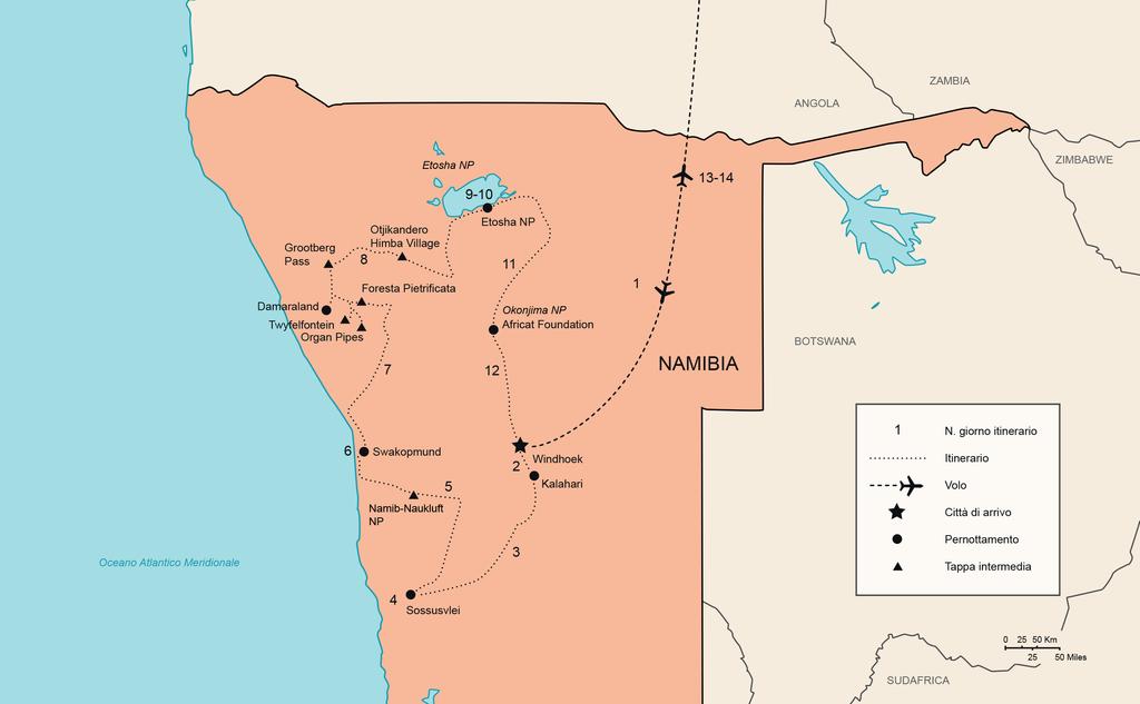 Tour Namibia in