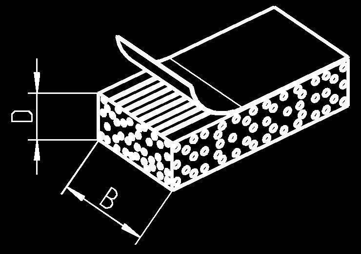 Guarnizione autoadesiva a cellule chiuse PROGRAMMA 1016 Beschlagteile Lunghezza rotoli: Spessore 3-7 = rotoli a) 10 m Spessore 8-10 = rotoli a) 5 m Spessore 11 = rotoli a 1 m Disponibile a magazzino