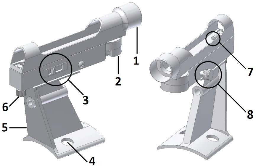 5. Montaggio e uso del cercatore. Il cercatore LED compreso nella fornitura è di grande aiuto nell allineamento del telescopio a un oggetto sulla terra o in cielo.