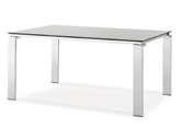 Extension table with aluminium structure, laminate top thick.