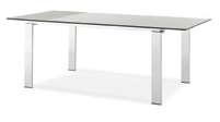 chiuso / closed aperto / open LAMINATO tavolo allungabile / extendable table L 100/125/150 P 80 H 78 cm Tavolo