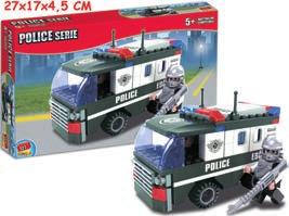 CLACK POLICE 494 Costruzioni Click Clack Camion Police con