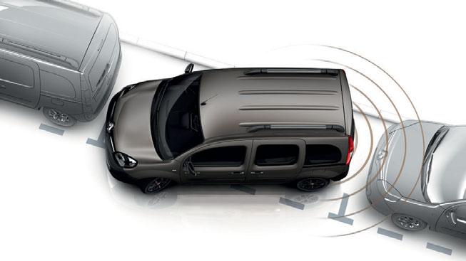 Extended Grip e assistenza alla partenza in salita La funzione Extended Grip consente di ottimizzare la motricità del vostro Renault Kangoo in condizioni di guida