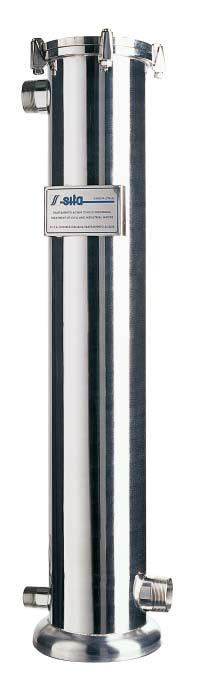 Una variante dei filtri a cestello è rappresentata dai filtri a sacco (modelli GE/S), i quali risultano essere particolarmente indicati nella filtrazione di acque con elevate concentrazioni di solidi