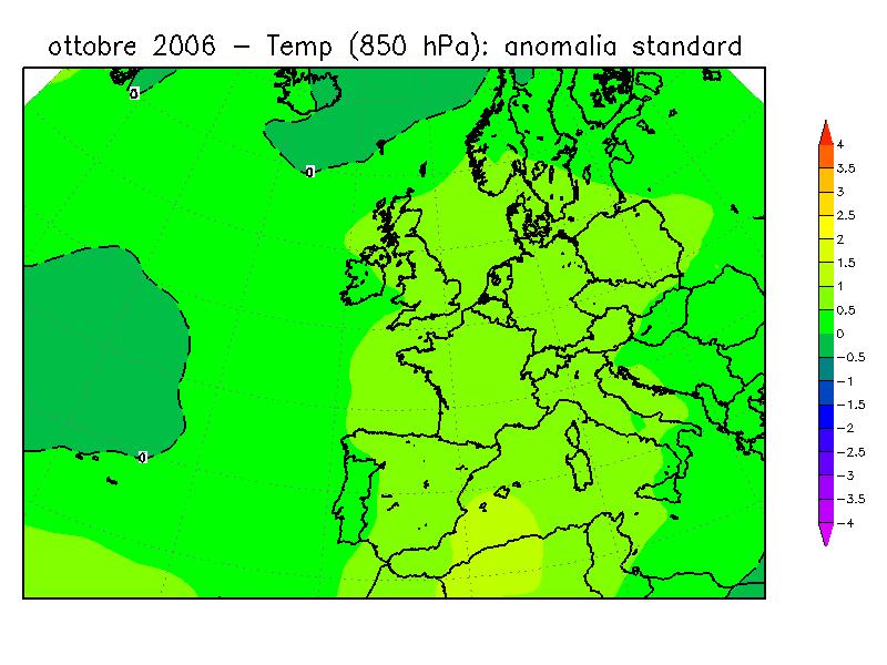 meridionali (venti di libeccio) sul Mediterraneo occidentale, con un conseguente maggior apporto di aria calda sull Italia, mentre l alta pressione garantiva condizioni di stabilità atmosferica.