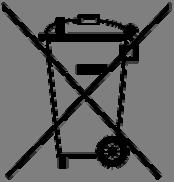 Questo simbolo sul prodotto o sulle istruzioni indica che le apparecchiature elettriche ed elettroniche al termine del loro ciclo