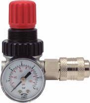 REDUCING VALVE WITH PRESSURE GAUGE AND UNIVERSAL RAPID TAP RIDUTTORE DI PRESSIONE CON