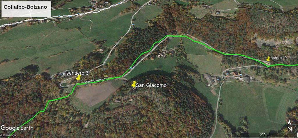 Osservate le PIRAMIDI, dobbiamo ritornare sui nostri passi e al bivio giriamo a sinistra sul sentiero che lasciamo dopo 400m