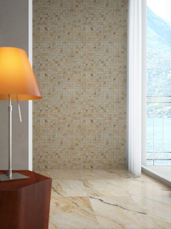 IN LAVORAZIONE IN LAVORAZIONE Mosaic tiles are extremely versatile, and are ideal for both small and large settings.