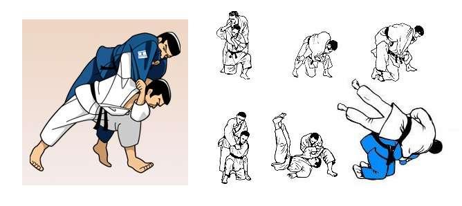 Nage Waza Dan 1 SEOI OTOSHI seoi: caricamento sul dorso, sulle spalle. otoshi (cfr. otosu): caduto; far cadere. otosu v.: (1) lasciar cadere; (2) mettere giù.
