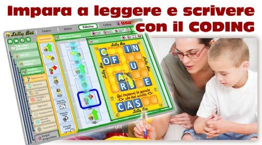 Scheda tecnica: Kit per sperimentare il CODING su LIM e tablet Win Applicativo software completo che aiuta i bambini della scuola dell infanzia e primaria a capire e sperimentare i concetti