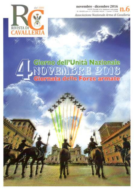 n. 96 - anno 2017 I Cavalieri di Sicilia Pagina 7 Newsletter dell'associazione Nazionale Arma di Cavalleria Regione Sicilia.