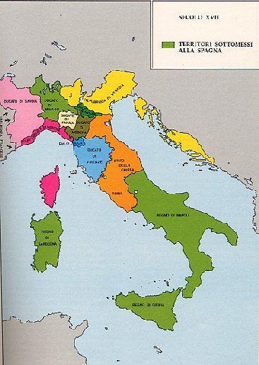 L Italia nel 1600 Divisa in tanti stati Molti sotto il dominio spagnolo Malgoverno Nel 600 va in crisi