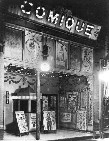 Le sale cinematografiche Un nickelodeon di Toronto, 1910 ca.