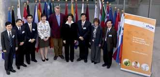 Visita della delegazione cinese all EFSA, gennaio 2009 Zelanda, l EFSA si è impegnata a lavorare insieme e a scambiare dati attraverso uno scambio di lettere; si è discusso di attività simili con