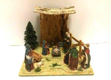 Natale Presepe in legno