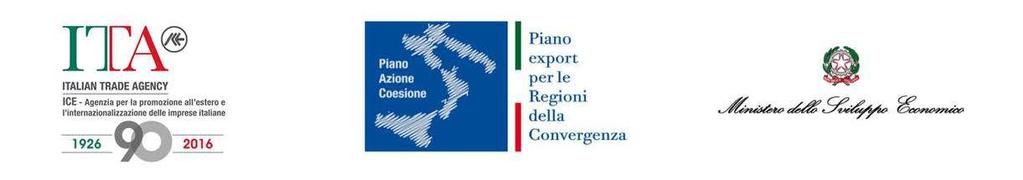 REQUISITI DI AMMISSIBILITA Possono partecipare alle azioni previste dal Piano Export Sud le micro, piccole e medie imprese (MPMI) come definite nell Allegato I del Reg.