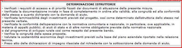 Primario e Secondario: codice informatico che caratterizza gruppi di priorità con massimali di punteggio; Data e ora di calcolo del punteggio.