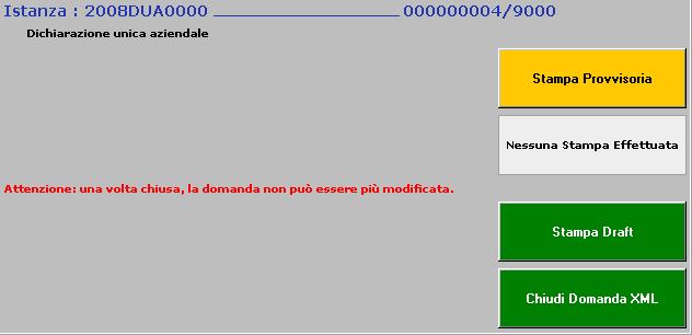 tasto. La sezione convalidata deve essere stampata agendo sull apposito tasto sottoscritta in forma autografa dagli istruttori.