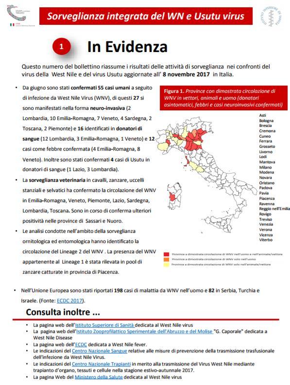 it positività riscontrate nell