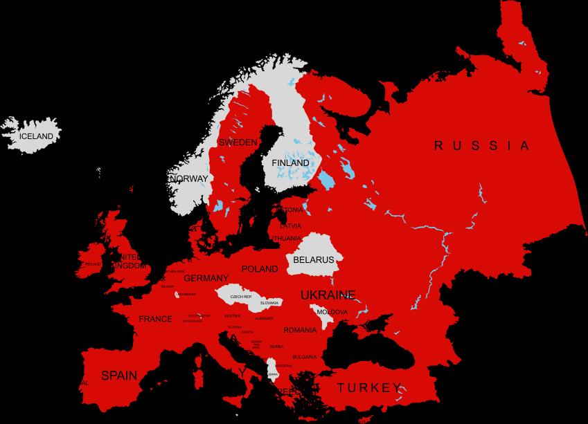 commerciale Europa (con Turchia e Russia occidentale) Francia