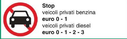 18:30): veicoli commerciali diesel (anno scorso: 0-1-2-3 stesse categorie, ma solo di mattina) Livello 2 Rosso: uguale allo scorso anno