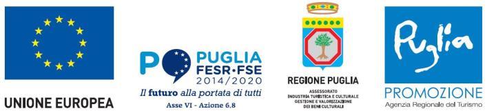 PROPOSTA TECNICA E OFFERTA ECONOMICA InPuglia365 cultura, natura, gusto Allegato 2 Soggetto proponente: Sede legale: Nr.