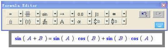 3. inserire la formula nella finestrella; 4. fare click sulla pagina dove si vuol fare apparire la formula. 7.