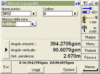 avanti) o perpendicolarmente ad essa (sinistra destra). Inserire Distanza e selezionare il campo Direzione quindi cliccare si Misurare.