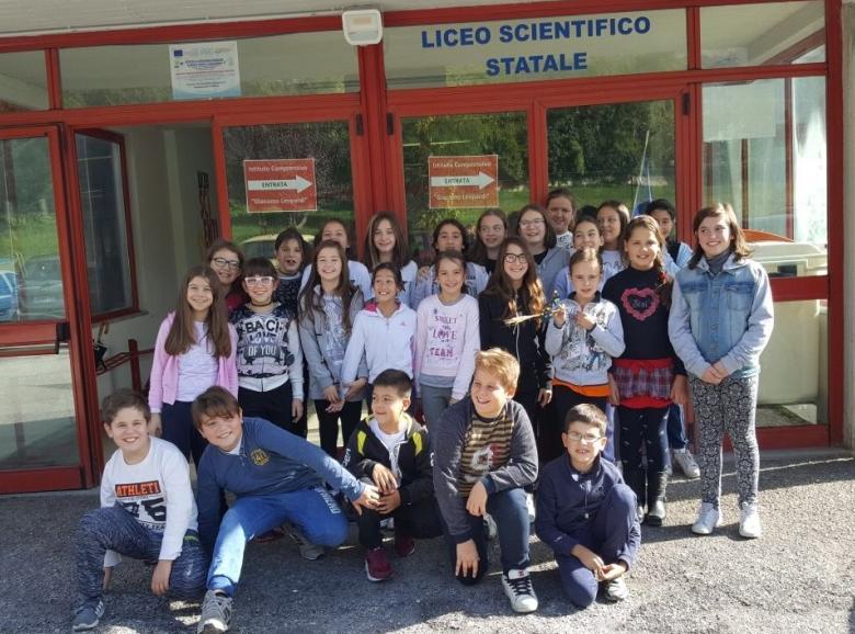 .posta in arrivo. Ciao carissimi amici di Trento, siamo gli alunni della classe VA della Scuola Primaria di Sarnano.