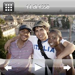 Visualizzare singole foto Le foto vengono raggruppate in album per sfogliarle più facilmente su ipod nano.