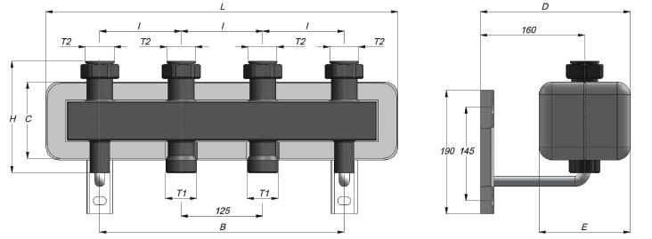 Il compensatore idraulico, talvolta chiamato separatore idraulico, permette alle pompe del circuito primario e secondario di lavorare in maniera indipendente rispettando le scelte di portata di