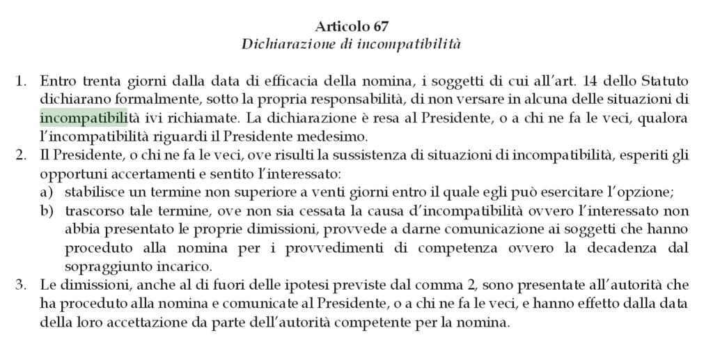 con deliberazione del Consiglio di amministrazione n.