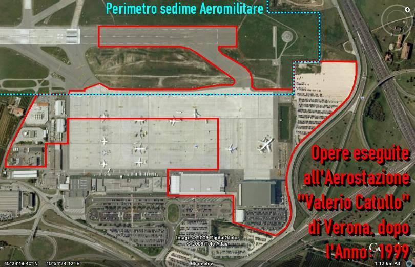 Dal 1999 ad oggi l Aeroporto Valerio Catullo di Verona-Villafranca ha eseguito lavori, ha realizzato opere, ha potenziato le infrastrutture, ha aumentato i voli e ha modificato le rotte di decollo,