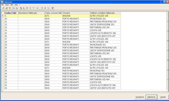 GESIMM Gestione Immobili Info Eseguito il CON730