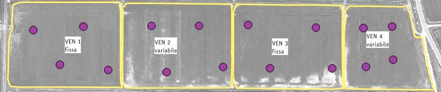 9 8 a a 7 b Produzione (t ha -1 ) 6 5 4 3 7,61 6,83 7,81 c 5,42