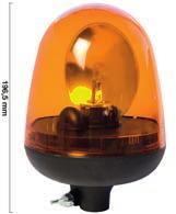 Girofari e lampeggianti REVOLVING WARNING BEACONS SERIE ONE GIROFARI A BASE MAGNETICA GYROPHARE ORANGE A BASE MAGNETIQUE «ONE» ROTATING LIGHT WITH MAGNETIC BASE ONE ORANGE RUNDUMLEUCHTE MIT