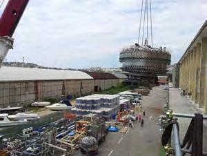 progettazione ed in fase per la dismissione degli impianti produttivi e dismissione delle cantine.